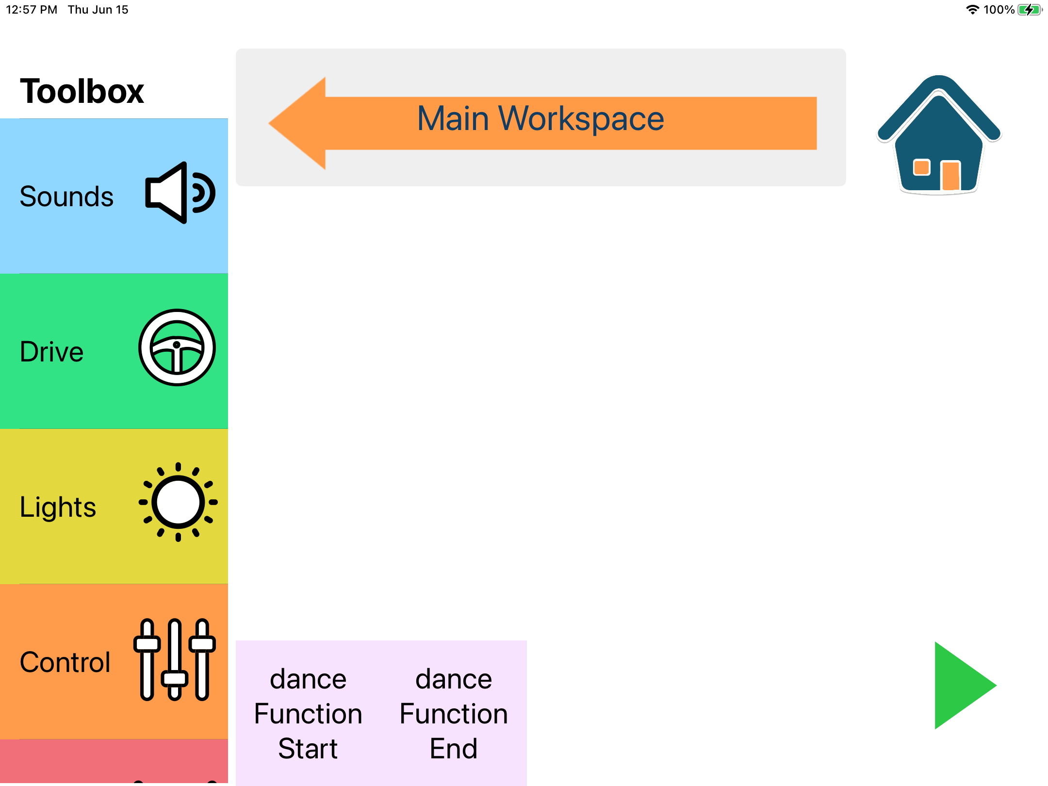 Function Workspace 